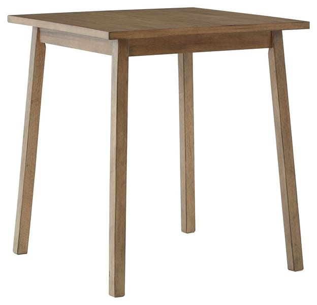 Ashley Dining Room 5 Piece Square Counter Table Set D241-13-124-4