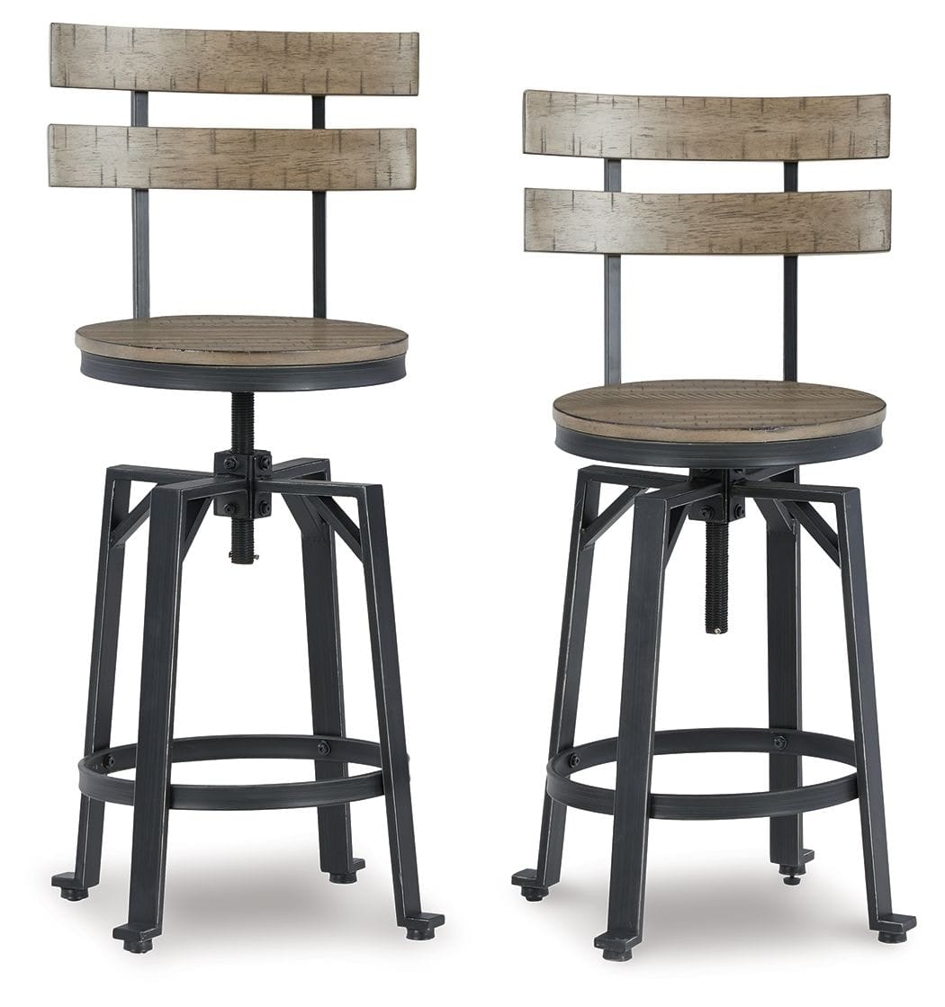 Ashley Dining Room Swivel Barstool (QTY 2) D334-12...