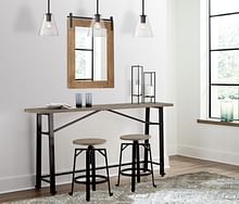 Ashley Dining Room 3 Piece Long Counter Table Set D334-52-024-2