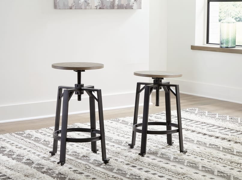 Ashley Dining Room 3 Piece Long Counter Table Set D334-52-024-2