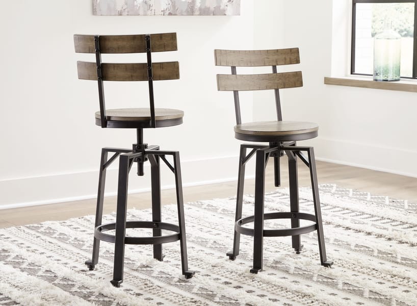 Ashley Dining Room 3 Piece Long Counter Table Set D334-52-124-2
