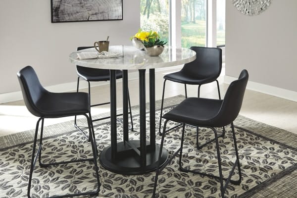 Ashley Dining Room Round Dining Room Counter Table D372-23