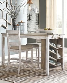Ashley Dining Room 3 Piece Rectangular Counter Table Set D394-32-124-2