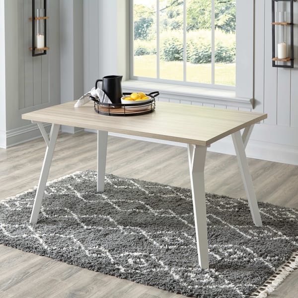 Ashley Dining Room 5 Piece Rectangular Dining Table Set D407-25-01-4
