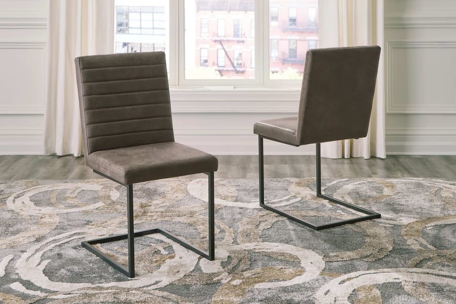 Ashley Dining Room 7 Piece Dining Room Table Set D449-25-02-6
