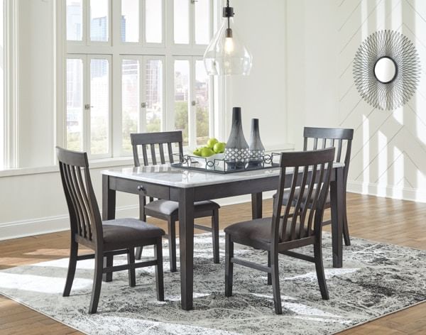 D583 25 Ashley Whitesburg Piece Dining Set With Bench Whitesburg