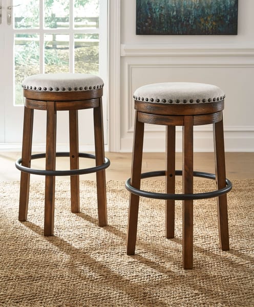 Ashley Dining Room Tall UPH Swivel Stool (QTY 2) D546-130