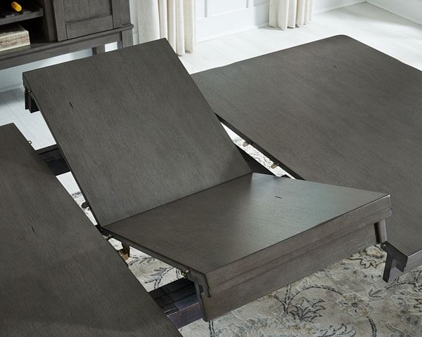 Ashley Dining Room 7 Piece Rectangular Dining Room Buttery Extension Table Set D589-35-01-6
