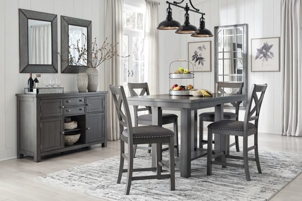 Ashley Dining Room 6 Piece Dining Set D629-32-124-...