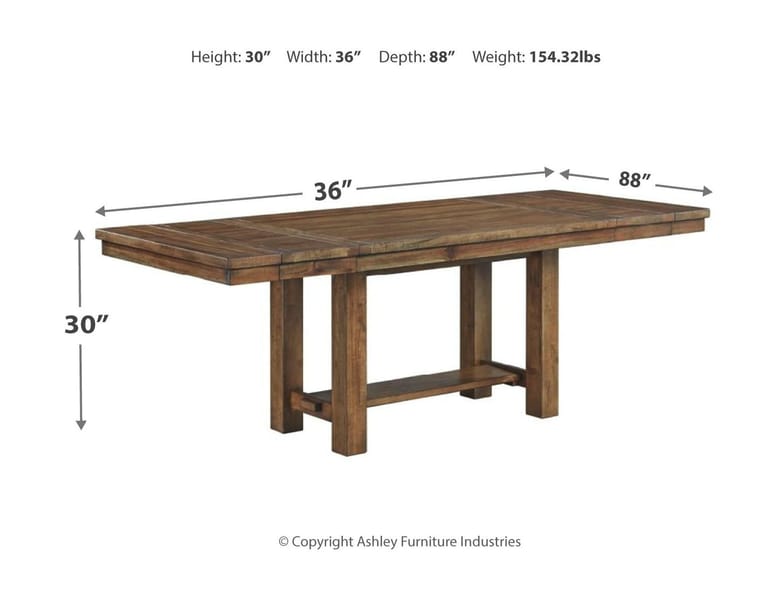 Ashley Dining Room 8 Piece Dining Set D631-45-01-6-60