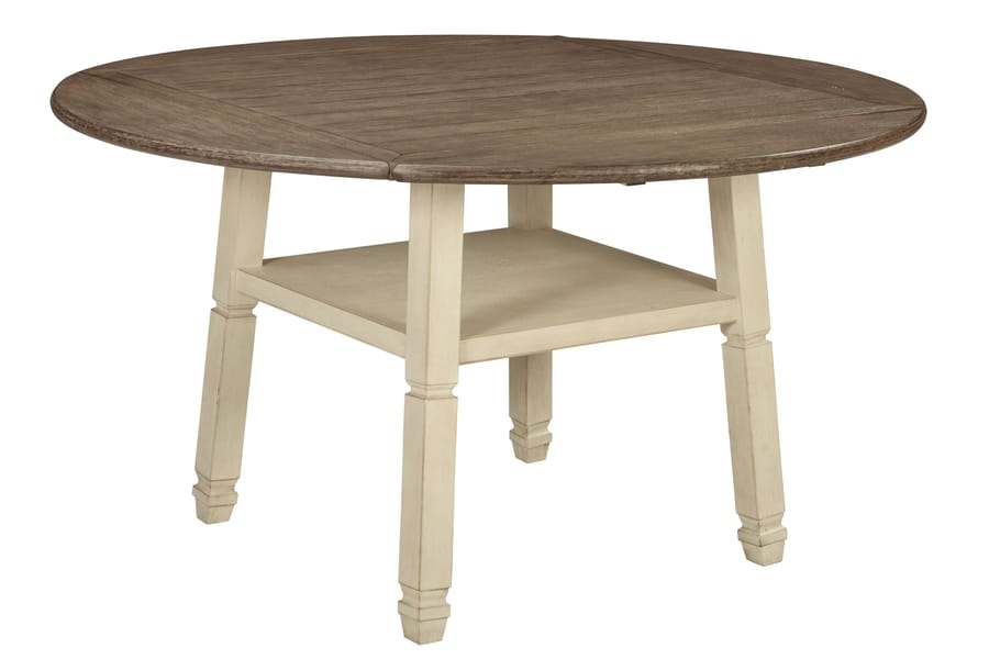 Ashley Dining Room Round Drop Leaf Counter Table D647-13