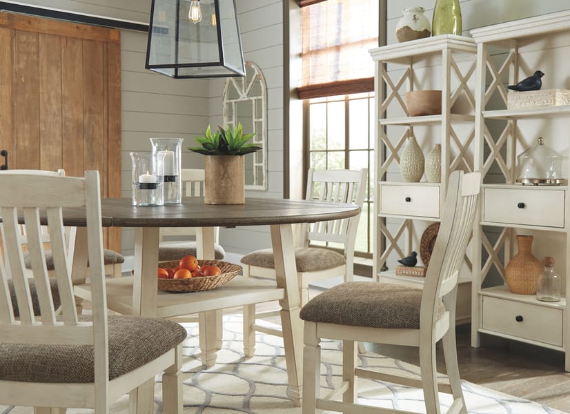 Ashley Dining Room Round Drop Leaf Counter Table D647-13