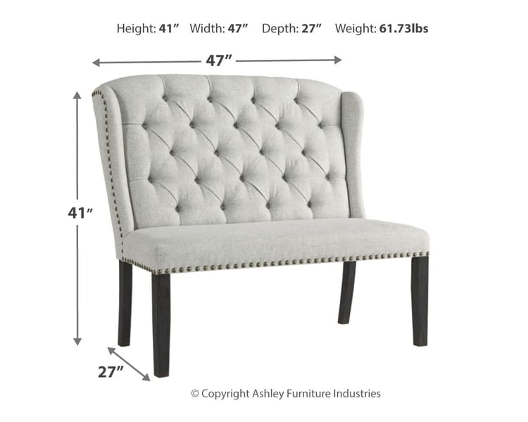 Ashley Dining Room Upholstered Bench D702-08