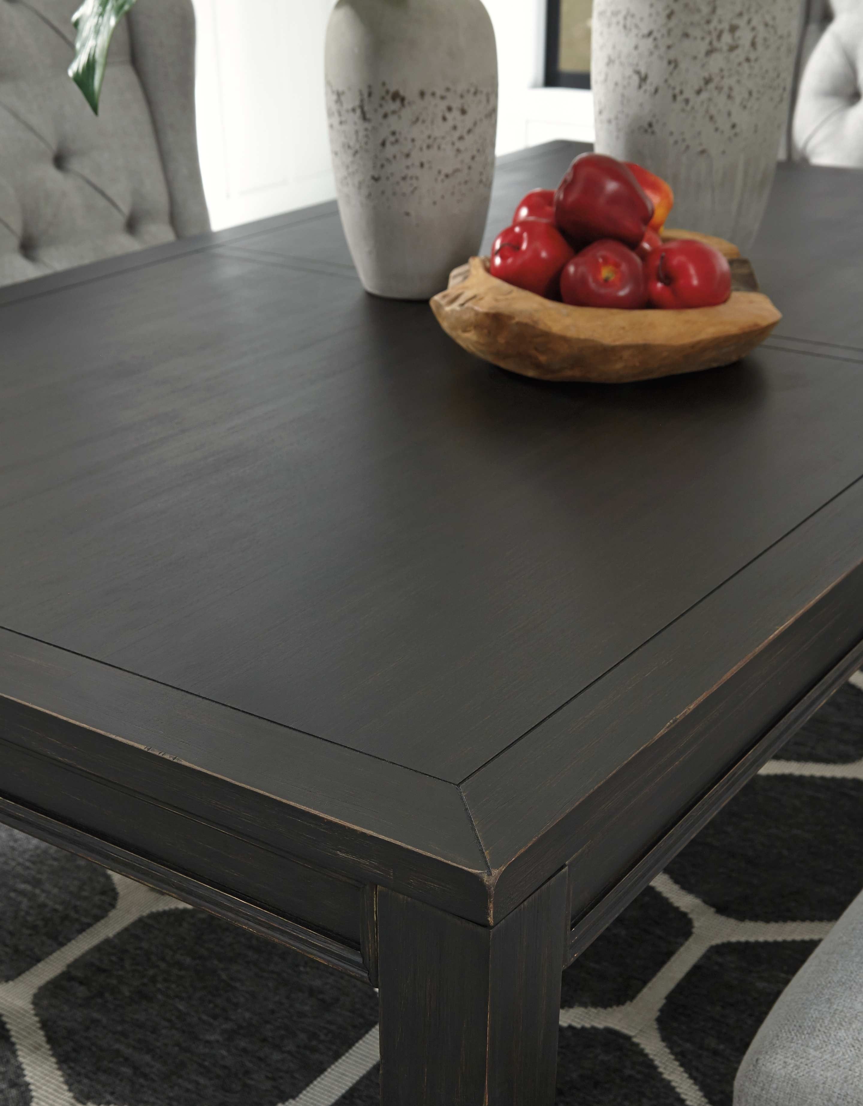 Ashley Dining Room 7 Piece Rectangular Dining Room Table Set D702-25-01-6