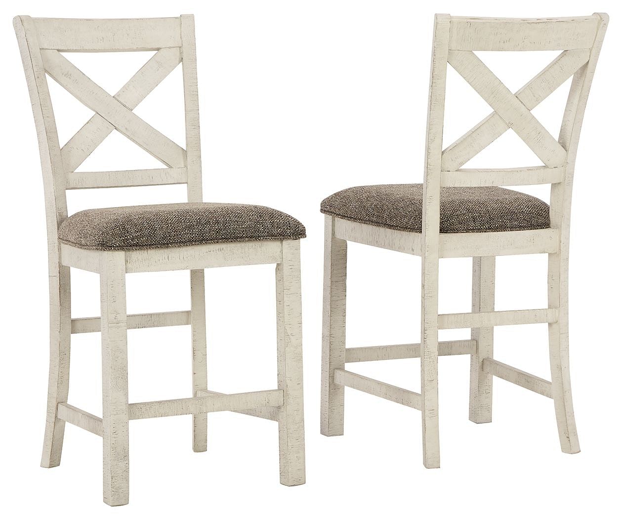 Ashley Dining Room Upholstered Barstool (QTY 2) D7...