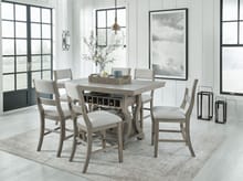 Ashley Dining Room 5 Piece Counter Table Set D799-32-124-4