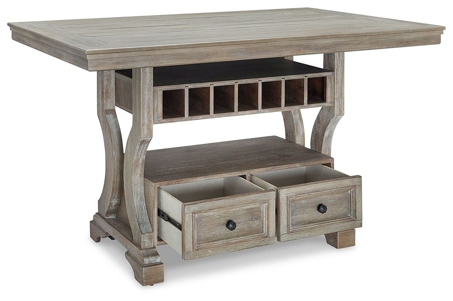 Ashley Dining Room 9 Piece Counter Table Set D799-32-124-6-76-2