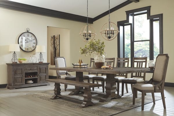 Ashley Dining Room 10 Piece Dining Set D813-55T-55B-01-4-02-2-00-60