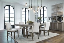 Ashley Dining Room 8 Piece Dining Room Table Set D970-25-01-6-60