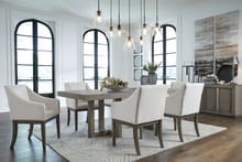 Ashley Dining Room 8 Piece Dining Room Table Set D970-25-01A-6-60