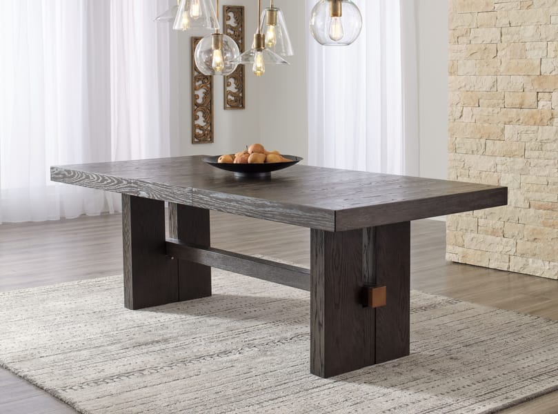 Aleey Dining Room 5pc Dining Room Extension Table Set