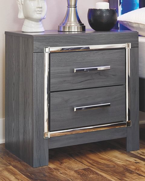 Ashley Bedroom 8 Piece Queen Platform Bed with 2 Storage Drawers Set B214-31-36-57-54S-95-B100-13-92-2