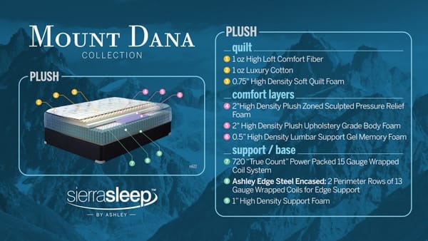 Ashley Mattresses Queen Mattress and Adjustable Base M62231-M9X932