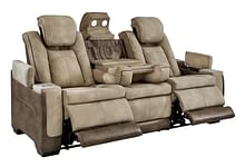 Ashley Living Room Power Reclining Sofa with Adjustable Headrest 2200315