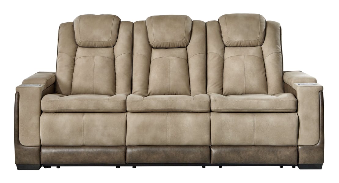 Ashley Living Room Power Reclining Sofa with Adjustable Headrest 2200315