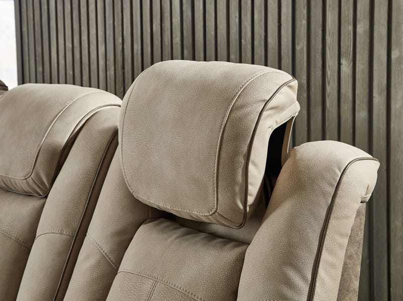 Ashley Living Room Power Reclining Sofa with Adjustable Headrest 2200315