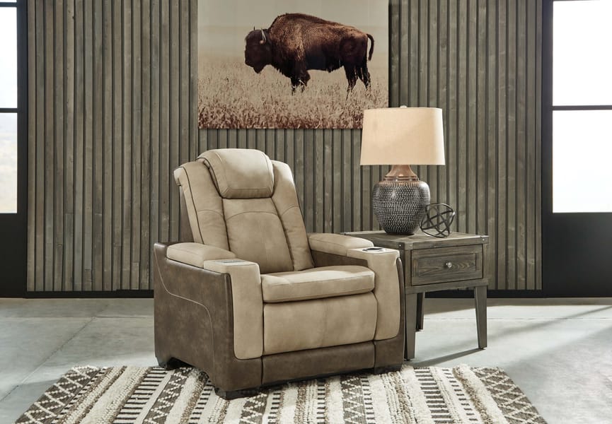 Ashley Living Room Power Recliner with Adjustable Headrest 2200313