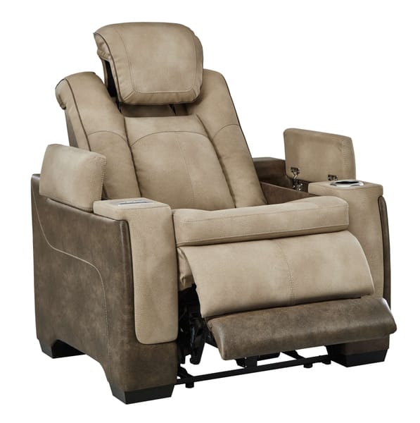 Ashley Living Room Power Recliner with Adjustable Headrest 2200313