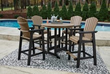 Ashley Outdoor/Patio 5 Piece Dining Set P211-613-130-2