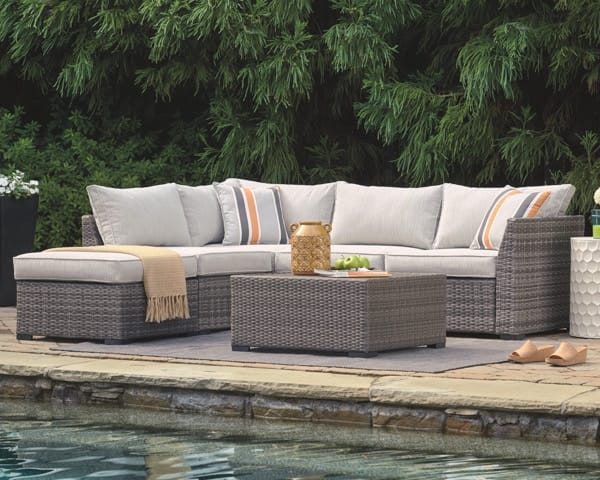 Ashley Outdoor/Patio Lounge Set P301-070