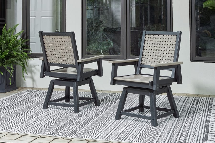 Ashley Dining Room 7 Piece Dining Set P384-625-603A-2-604A