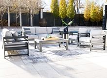 Ashley Outdoor/Patio 6 Piece Lounge Set P417-838-835-820-701-702