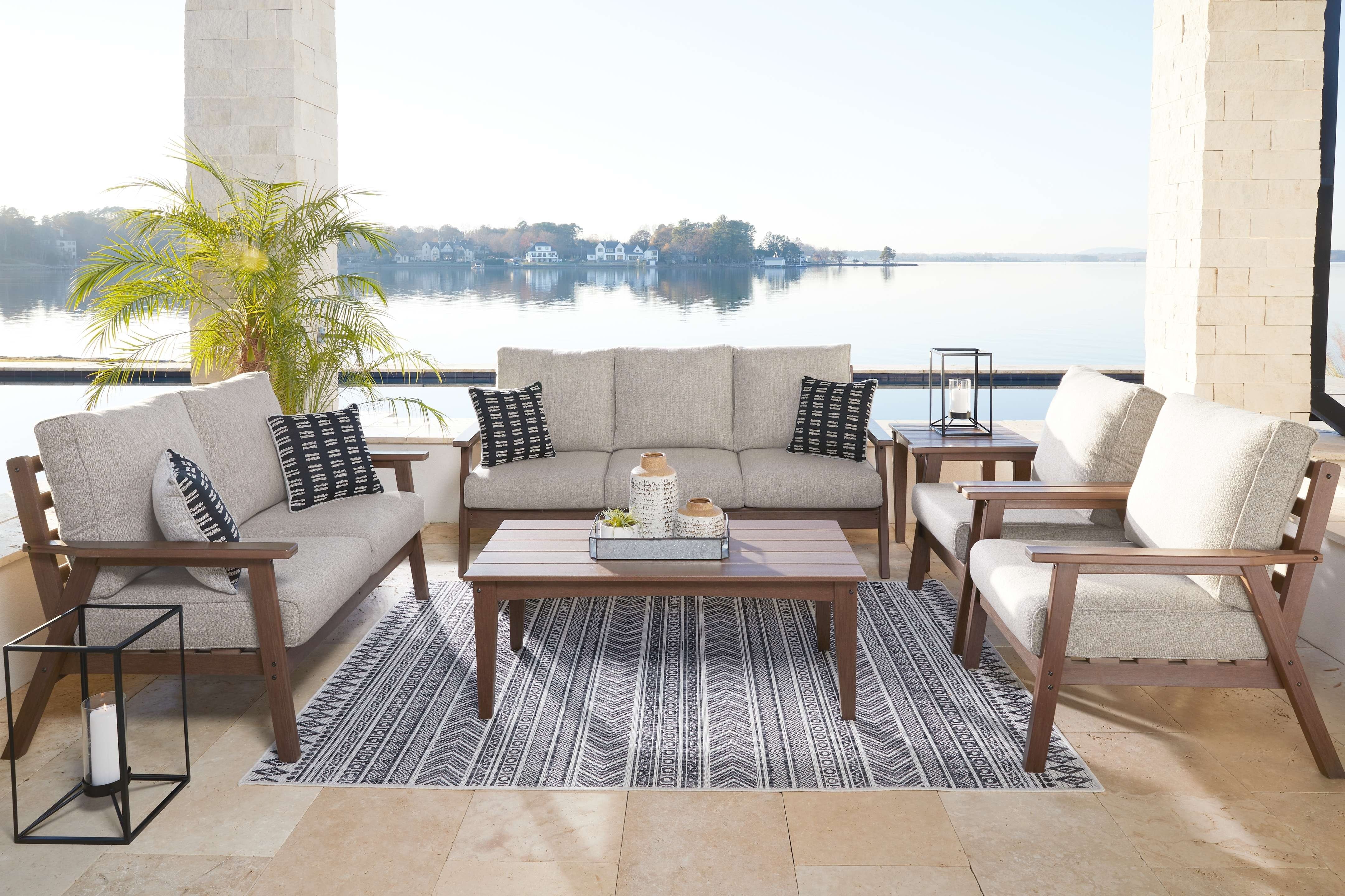 Ashley Dining Room 7 Piece Dining Set P420-838-835-820-701-702-2