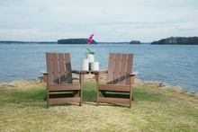 Ashley Outdoor/Patio 3 Piece Conversation Set P420-898-2-707