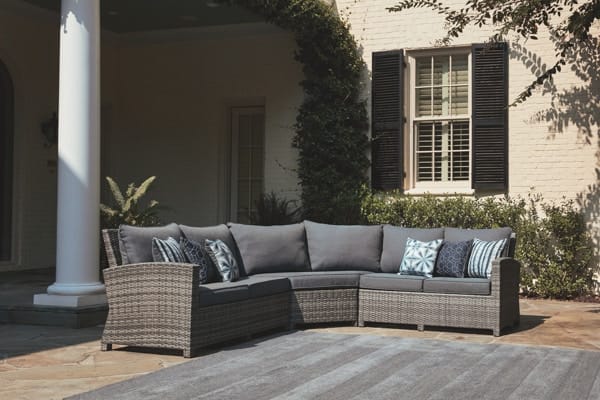 Ashley Outdoor/Patio 3 Piece Set - Sectional Lounge P440-854-877