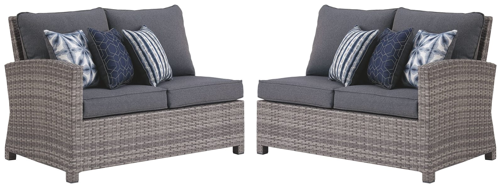 Ashley Outdoor/Patio Loveseat P440-854