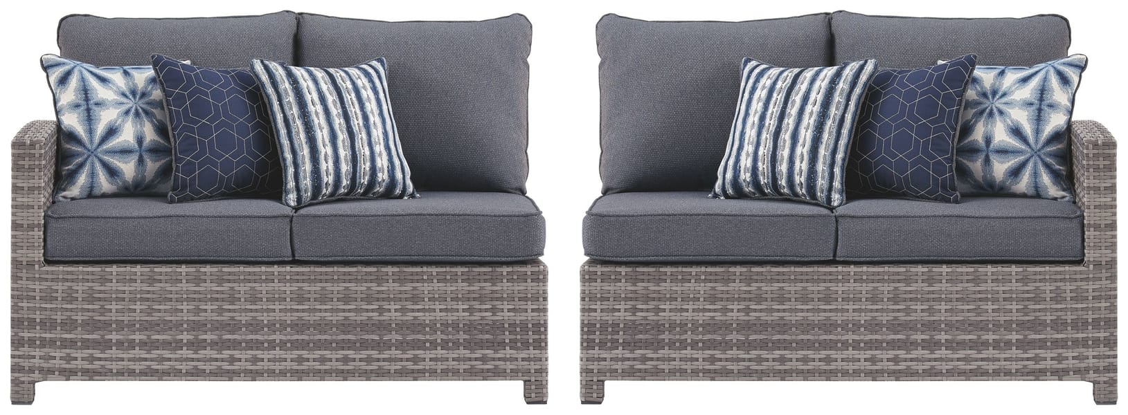 Ashley Outdoor/Patio Loveseat P440-854