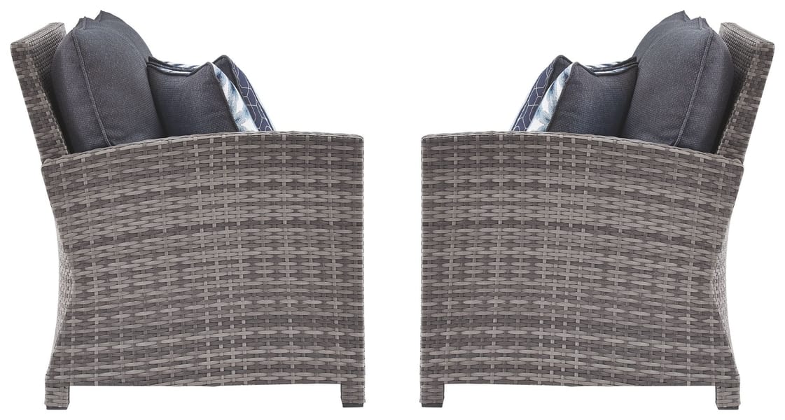 Ashley Outdoor/Patio Loveseat P440-854