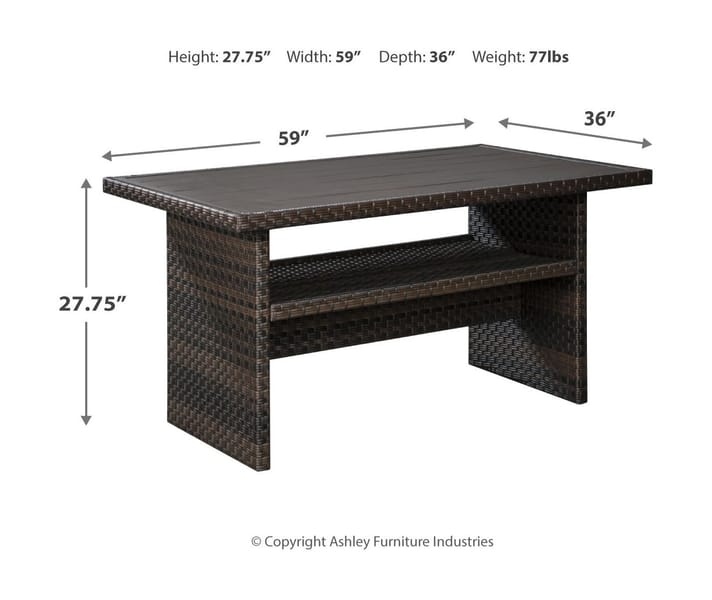 Ashley Outdoor/Patio 5 Piece Dining Set P455-625-820-4
