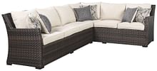 Ashley Outdoor/Patio Lounge Set P455-822