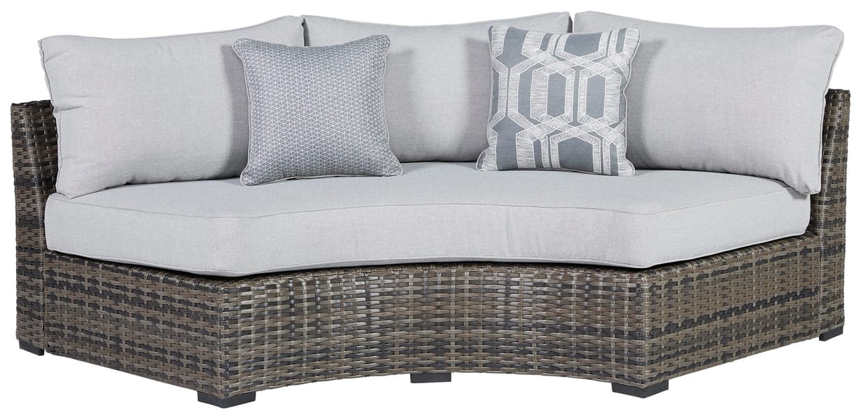 Ashley Outdoor/Patio Sectional Lounge P459-861-2-853-2