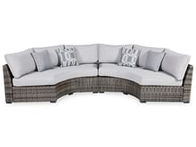 Ashley Outdoor/Patio Sectional Lounge P459-861-2