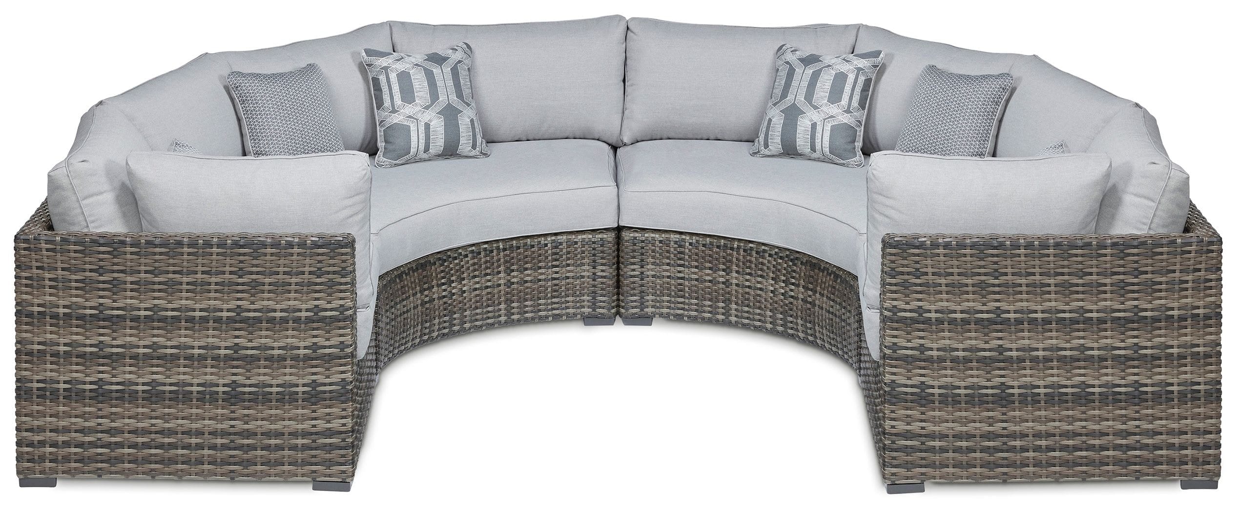 Ashley Outdoor/Patio Sectional Lounge P459-877-861-2