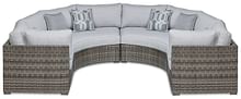 Ashley Outdoor/Patio Sectional Lounge P459-877-861-2