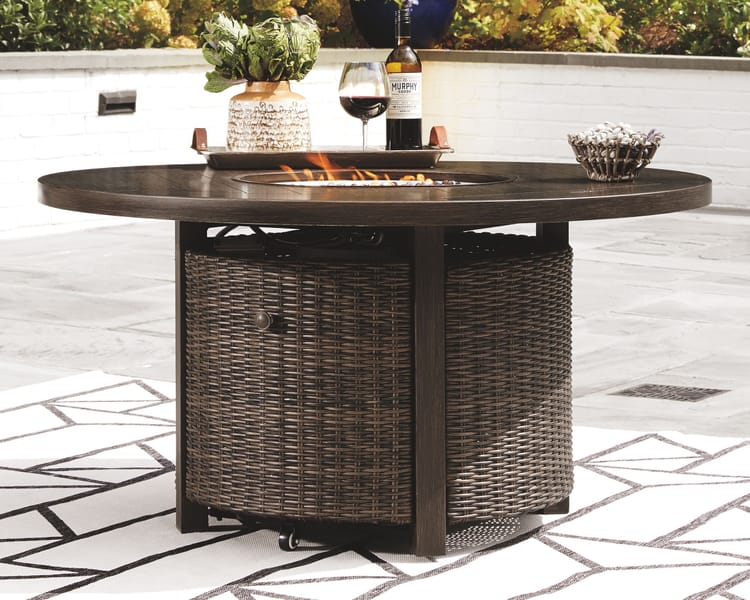 Ashley Outdoor/Patio Round Fire Pit Table P750-776