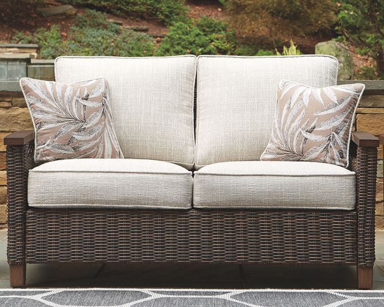 Ashley Outdoor/Patio 3 Piece Set - Lounge Set P750-838-835-821